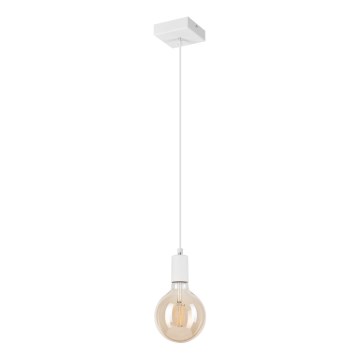 Κρεμαστό φωτιστικό οροφής ASTRID 1xE27/60W/230V λευκό