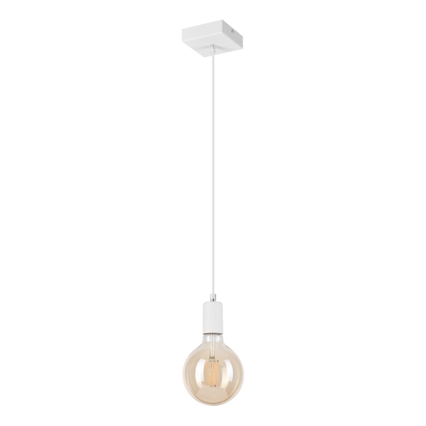 Κρεμαστό φωτιστικό οροφής ASTRID 1xE27/60W/230V λευκό