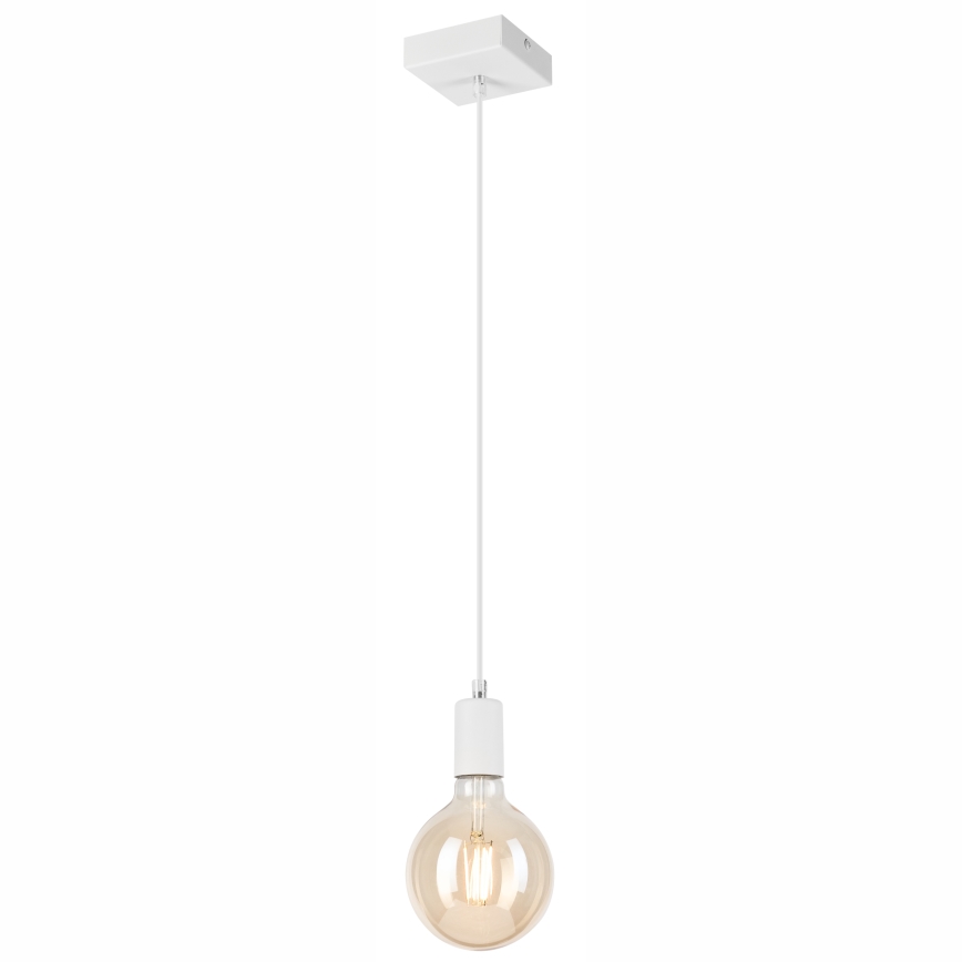 Κρεμαστό φωτιστικό οροφής ASTRID 1xE27/60W/230V λευκό