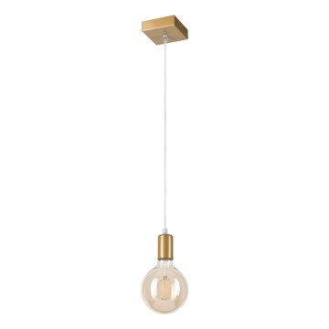 Κρεμαστό φωτιστικό οροφής ASTRID 1xE27/60W/230V χρυσό