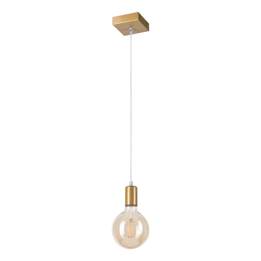 Κρεμαστό φωτιστικό οροφής ASTRID 1xE27/60W/230V χρυσό