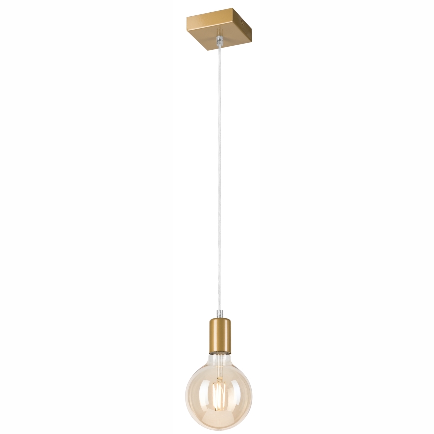 Κρεμαστό φωτιστικό οροφής ASTRID 1xE27/60W/230V χρυσό