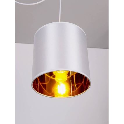 Κρεμαστό φωτιστικό οροφής ATLANTA 1xE27/40W/230V λευκό