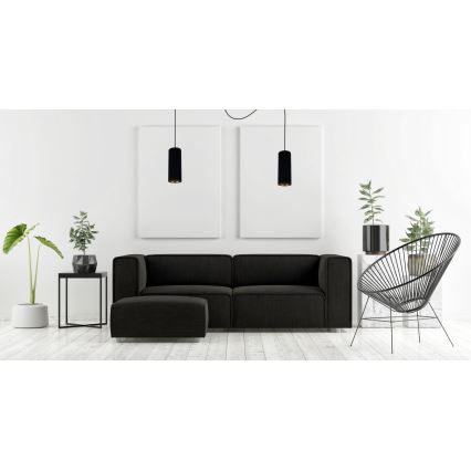 Κρεμαστό φωτιστικό οροφής AVALO 2xE27/60W/230V spider μαύρο