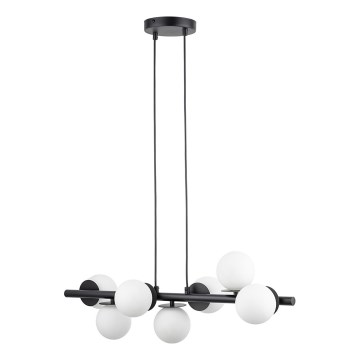 Κρεμαστό φωτιστικό οροφής AVOLA 7xG9/12W/230V μαύρο