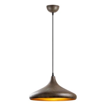 Κρεμαστό φωτιστικό οροφής BAREK 1xE27/40W/230V γκρι