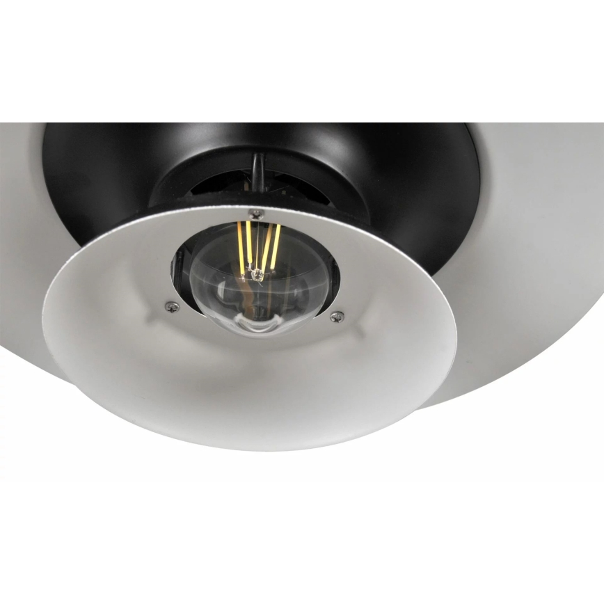 Κρεμαστό φωτιστικό οροφής BERIT 1xE27/20W/230V μαύρο