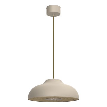 Κρεμαστό φωτιστικό οροφής BILBAO 1xE27/15W/230V διάμετρος 40 cm μπεζ