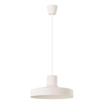Κρεμαστό φωτιστικό οροφής BILO 1xE27/15W/230V διάμετρος 35 cm κρεμ