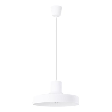 Κρεμαστό φωτιστικό οροφής BILO 1xE27/15W/230V διάμετρος 35 cm λευκό