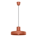 Κρεμαστό φωτιστικό οροφής BILO 1xE27/15W/230V διάμετρος 35 cm πορτοκαλί