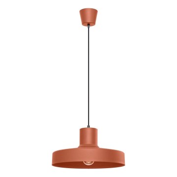 Κρεμαστό φωτιστικό οροφής BILO 1xE27/15W/230V διάμετρος 35 cm πορτοκαλί