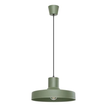 Κρεμαστό φωτιστικό οροφής BILO 1xE27/15W/230V διάμετρος 35 cm πράσινο
