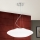 Κρεμαστό φωτιστικό οροφής BLANC 2xE27/60W/230V διάμετρος 49 cm ματ χρώμιο