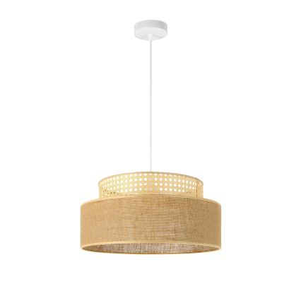 Κρεμαστό φωτιστικό οροφής BOHO 1xE27/60W/230V rattan
