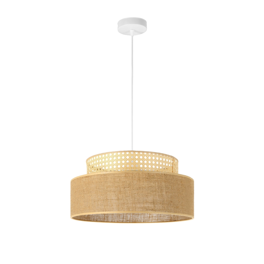 Κρεμαστό φωτιστικό οροφής BOHO 1xE27/60W/230V rattan