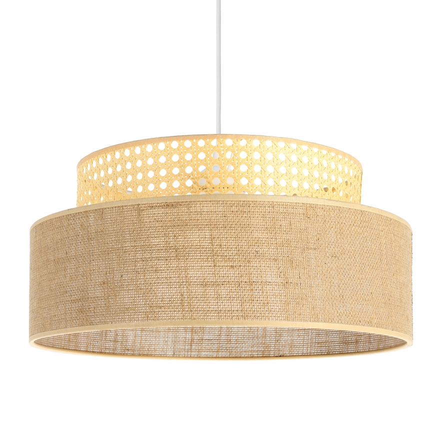 Κρεμαστό φωτιστικό οροφής BOHO 1xE27/60W/230V rattan