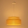 Κρεμαστό φωτιστικό οροφής BOHO 1xE27/60W/230V διάμετρος 40 cm μπεζ