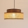 Κρεμαστό φωτιστικό οροφής BOHO 1xE27/60W/230V καφέ/μπεζ