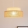 Κρεμαστό φωτιστικό οροφής BOHO 1xE27/60W/230V λευκό/μπεζ