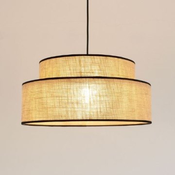 Κρεμαστό φωτιστικό οροφής BOHO 1xE27/60W/230V μπεζ