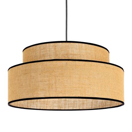 Κρεμαστό φωτιστικό οροφής BOHO 1xE27/60W/230V μπεζ