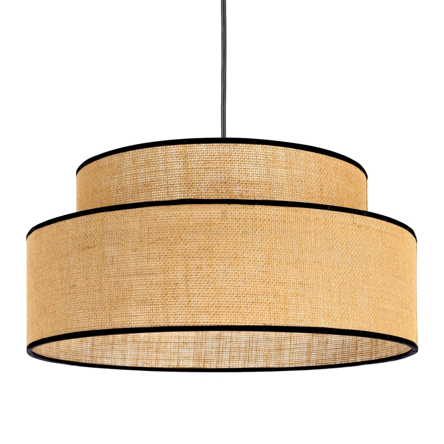 Κρεμαστό φωτιστικό οροφής BOHO 1xE27/60W/230V μπεζ