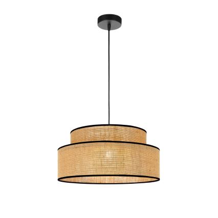 Κρεμαστό φωτιστικό οροφής BOHO 1xE27/60W/230V μπεζ