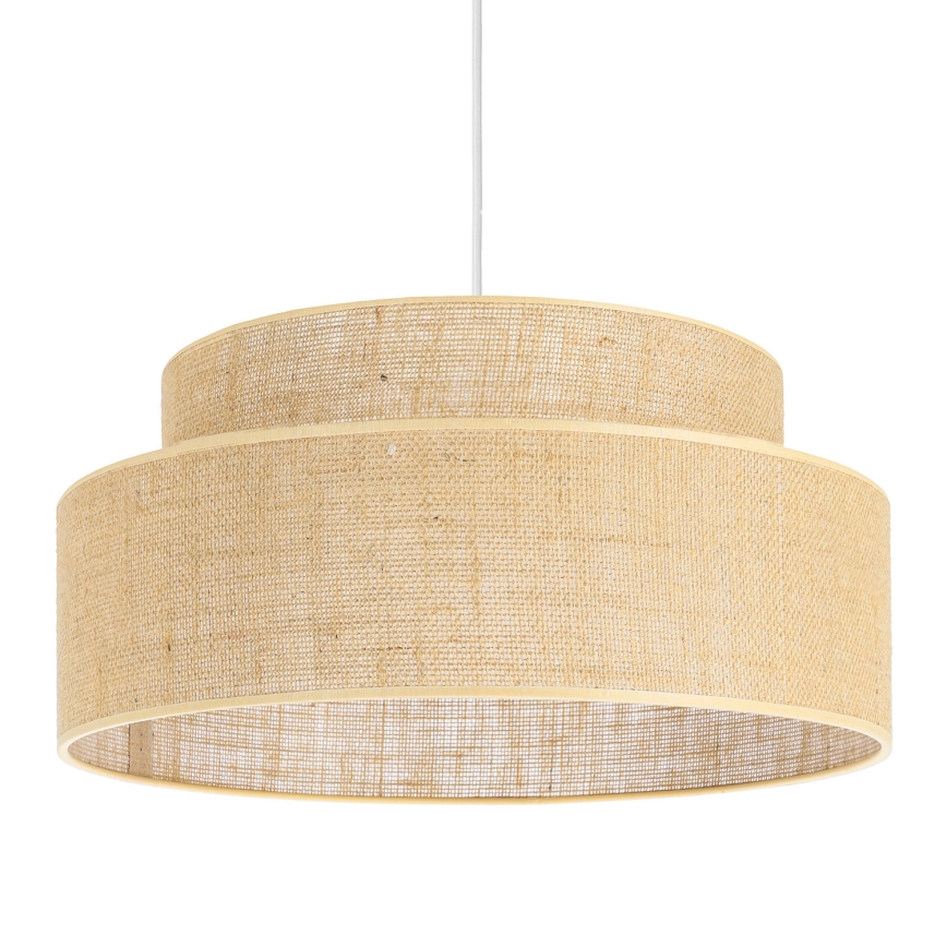 Κρεμαστό φωτιστικό οροφής BOHO 1xE27/60W/230V μπεζ
