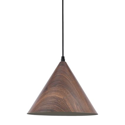 Κρεμαστό φωτιστικό οροφής BOSCO 1xE27/15W/230V καφέ