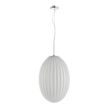 Κρεμαστό φωτιστικό οροφής BRAGA 1xE27/60W/230V λευκό