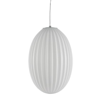 Κρεμαστό φωτιστικό οροφής BRAGA 1xE27/60W/230V λευκό