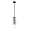 Κρεμαστό φωτιστικό οροφής BRINA 1xG9/8W/230V μαύρο