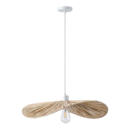 Κρεμαστό φωτιστικό οροφής CALYPSO 1xE27/15W/230V διάμετρος 55 cm μπαμπού