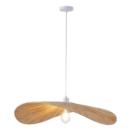 Κρεμαστό φωτιστικό οροφής CALYPSO 1xE27/40W/230V διάμετρος 70 cm μπαμπού