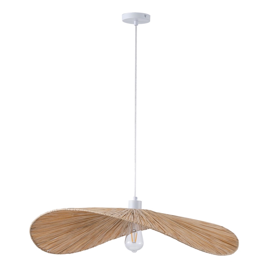 Κρεμαστό φωτιστικό οροφής CALYPSO 1xE27/40W/230V διάμετρος 70 cm μπαμπού