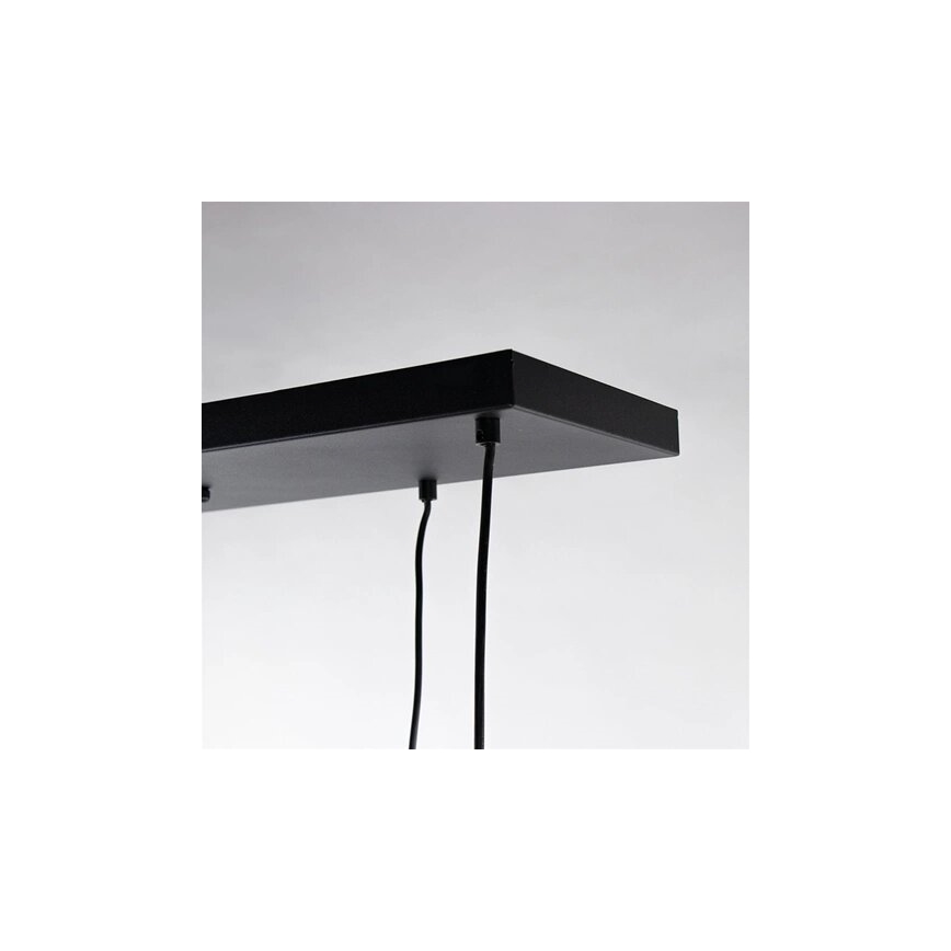 Κρεμαστό φωτιστικό οροφής CALYPSO 4xGU10/60W/230V + 4xE27/60W μαύρο/χρυσό