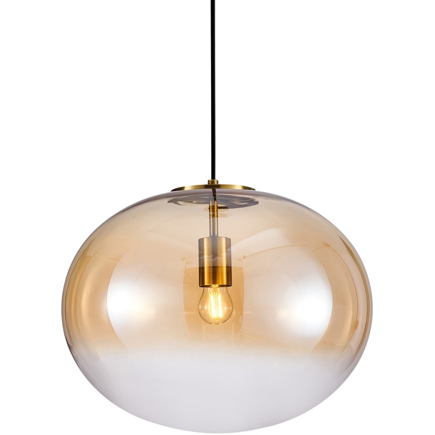 Κρεμαστό φωτιστικό οροφής CAMPANIA 1xE27/60W/230V χρυσό