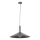 Κρεμαστό φωτιστικό οροφής CAPRI 1xE27/15W/230V διάμετρος 50 cm ανθρακί/γκρι
