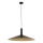 Κρεμαστό φωτιστικό οροφής CAPRI 1xE27/15W/230V διάμετρος 70 cm μαύρο/χρυσό