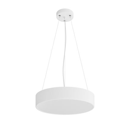 Κρεμαστό φωτιστικό οροφής CLEO 3xE27/24W/230V διάμετρος 40 cm λευκό