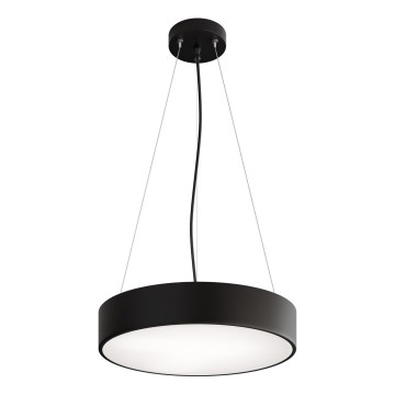 Κρεμαστό φωτιστικό οροφής CLEO 3xE27/24W/230V διάμετρος 40 cm μαύρο
