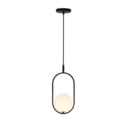 Κρεμαστό φωτιστικό οροφής CORDEL 1xG9/28W/230V μαύρο