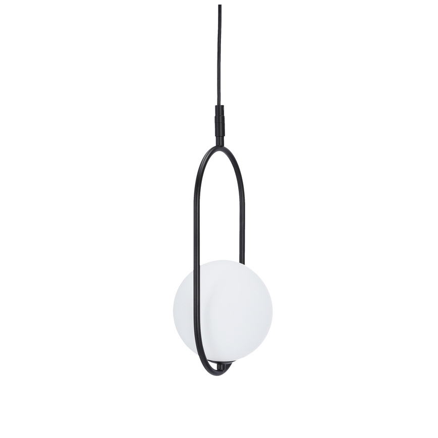 Κρεμαστό φωτιστικό οροφής CORDEL 1xG9/28W/230V μαύρο