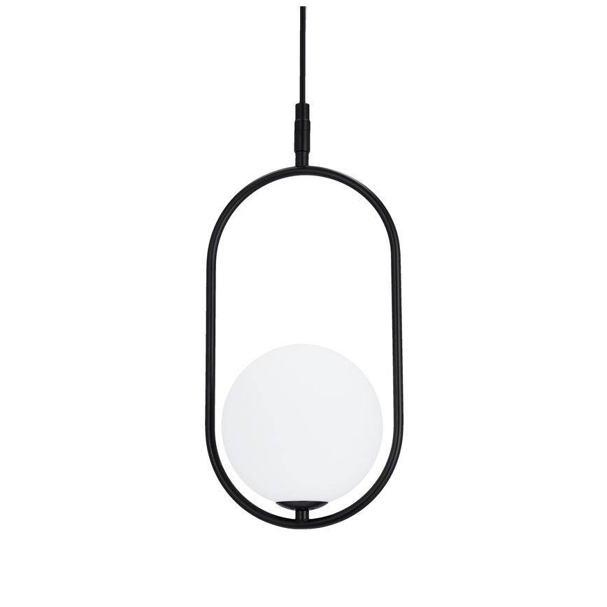 Κρεμαστό φωτιστικό οροφής CORDEL 1xG9/28W/230V μαύρο