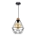 Κρεμαστό φωτιστικό οροφής DIAMENT 1xE27/60W/230V δρυς – FSC πιστοποιημένο