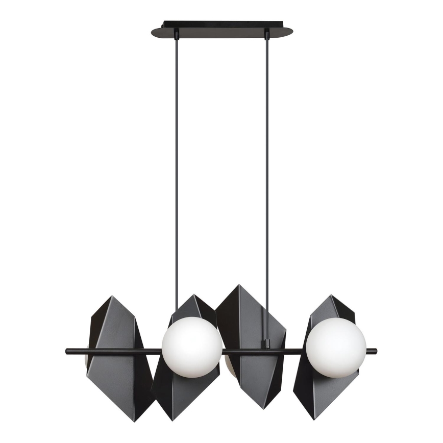 Κρεμαστό φωτιστικό οροφής DRIFTON 4xE14/10W/230V μαύρο