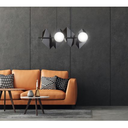 Κρεμαστό φωτιστικό οροφής DRIFTON 4xE14/10W/230V μαύρο