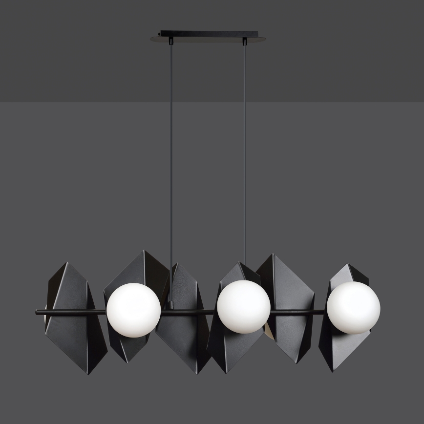 Κρεμαστό φωτιστικό οροφής DRIFTON 6xE14/10W/230V μαύρο