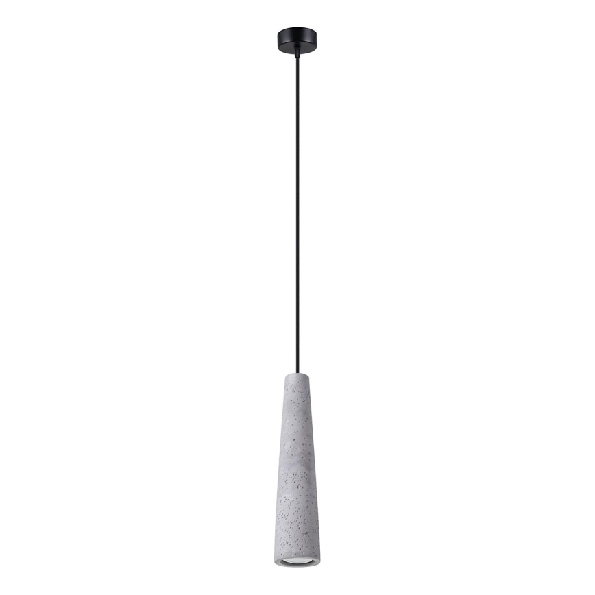 Κρεμαστό φωτιστικό οροφής ELECTRA 1xGU10/10W/230V τσιμέντο/γκρι